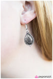 Paparazzi "Natively Native - Silver" earring Paparazzi Jewelry