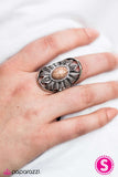 Paparazzi "Natural Habitat - Brown" ring Paparazzi Jewelry