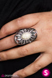 Paparazzi "Natural Habitat - White" ring Paparazzi Jewelry