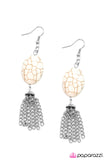 Paparazzi "Natural Living - White" earring Paparazzi Jewelry