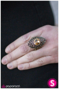 Paparazzi "Nature Lover - Brass" ring Paparazzi Jewelry