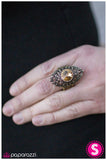 Paparazzi "Nature Lover - Brass" ring Paparazzi Jewelry