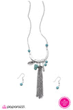 Paparazzi "Natures Essence - Blue" necklace Paparazzi Jewelry