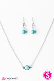 Paparazzi "Natures Song - Blue" necklace Paparazzi Jewelry