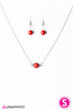 Paparazzi "Natures Song - Red" necklace Paparazzi Jewelry