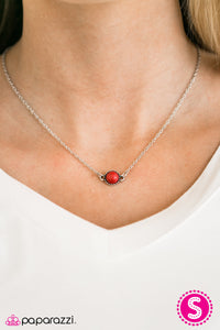 Paparazzi "Natures Song - Red" necklace Paparazzi Jewelry