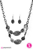 Paparazzi "Natures Way - Black" necklace Paparazzi Jewelry