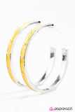 Paparazzi "Need For Speed - Yellow" earring Paparazzi Jewelry