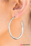 Paparazzi "Need To Glow" White Earrings Paparazzi Jewelry