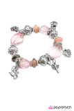 Paparazzi "Never A Dull Moment" Light Pink Bracelet Paparazzi Jewelry