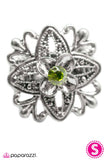 Paparazzi "Never Been Better - Green" ring Paparazzi Jewelry