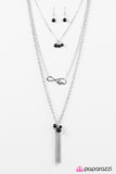Paparazzi "Never Lose Hope - Black" necklace Paparazzi Jewelry