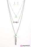Paparazzi "Never Lose Hope - Green" necklace Paparazzi Jewelry