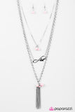 Paparazzi "Never Lose Hope - Pink" necklace Paparazzi Jewelry