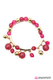 Paparazzi "Never Say Never - Pink" bracelet Paparazzi Jewelry