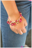Paparazzi "Never Say Never - Pink" bracelet Paparazzi Jewelry