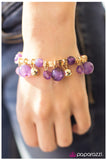 Paparazzi "Never Say Never - Purple" bracelet Paparazzi Jewelry