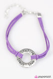 Paparazzi "Never Stop Dreaming - Purple" bracelet Paparazzi Jewelry
