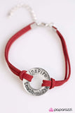 Paparazzi "Never Stop Dreaming - Red" bracelet Paparazzi Jewelry