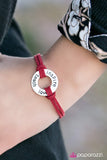Paparazzi "Never Stop Dreaming - Red" bracelet Paparazzi Jewelry