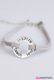 Paparazzi "Never Stop Dreaming - Silver" bracelet Paparazzi Jewelry