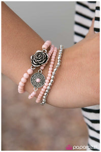 Paparazzi "New Beginnings - Pink" bracelet Paparazzi Jewelry