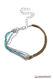 Paparazzi "New Heights - Blue" bracelet Paparazzi Jewelry