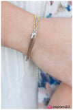 Paparazzi "New Heights - Yellow" bracelet Paparazzi Jewelry