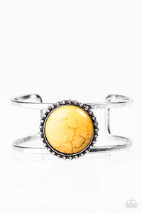 Paparazzi "New Horizons - Yellow" bracelet Paparazzi Jewelry