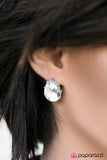 Paparazzi "Newport Yacht Club" White Post Earrings Paparazzi Jewelry