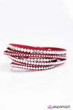 Paparazzi "News Flash - Red" bracelet Paparazzi Jewelry