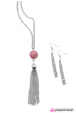 Paparazzi "New Years Eve - Pink" necklace Paparazzi Jewelry