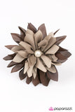 Paparazzi "New Yorks Finest - Brown" hair clip Paparazzi Jewelry