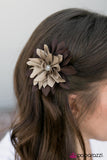 Paparazzi "New Yorks Finest - Brown" hair clip Paparazzi Jewelry