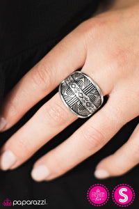 Paparazzi "Night At The Museum" Silver Ring Paparazzi Jewelry