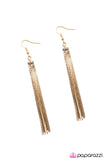 Paparazzi "Night At The Oscars - Gold" earring Paparazzi Jewelry