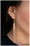 Paparazzi "Night At The Oscars - Gold" earring Paparazzi Jewelry