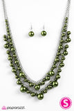 Paparazzi "Nightfall - Green" necklace Paparazzi Jewelry