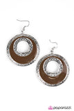 Paparazzi "Night Owl" Brown Earrings Paparazzi Jewelry