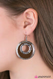 Paparazzi "Night Owl" Brown Earrings Paparazzi Jewelry