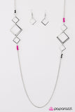 Paparazzi "Nobody Puts Baby In A Corner! - Pink" necklace Paparazzi Jewelry