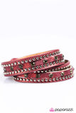 Paparazzi "No Boys Allowed" Red Wrap Bracelet Paparazzi Jewelry