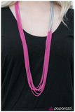 Paparazzi "No CHAIN, No Gain - Pink" necklace Paparazzi Jewelry