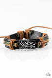 Paparazzi "No Fly Zone" Black Urban Bracelet Unisex Paparazzi Jewelry