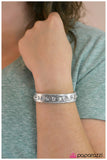 Paparazzi "No Glitz, No Glory" Silver Bracelet Paparazzi Jewelry