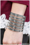 Paparazzi "Nomad - Silver" bracelet Paparazzi Jewelry