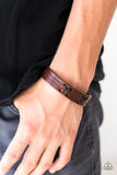 Paparazzi "No Place Like Home Plate" Brown Bracelet Paparazzi Jewelry