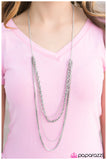 Paparazzi "No Rest For The Wicked - Silver" necklace Paparazzi Jewelry