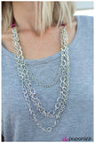 Paparazzi "No Strings Attached - Pink" necklace Paparazzi Jewelry