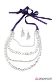 Paparazzi "No Strings Attached - Purple" necklace Paparazzi Jewelry